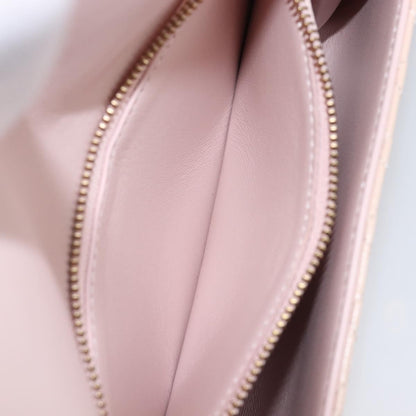Versace Greca Goddess Convertible Clutch Leather, Pink, Leather, Shoulder Bag