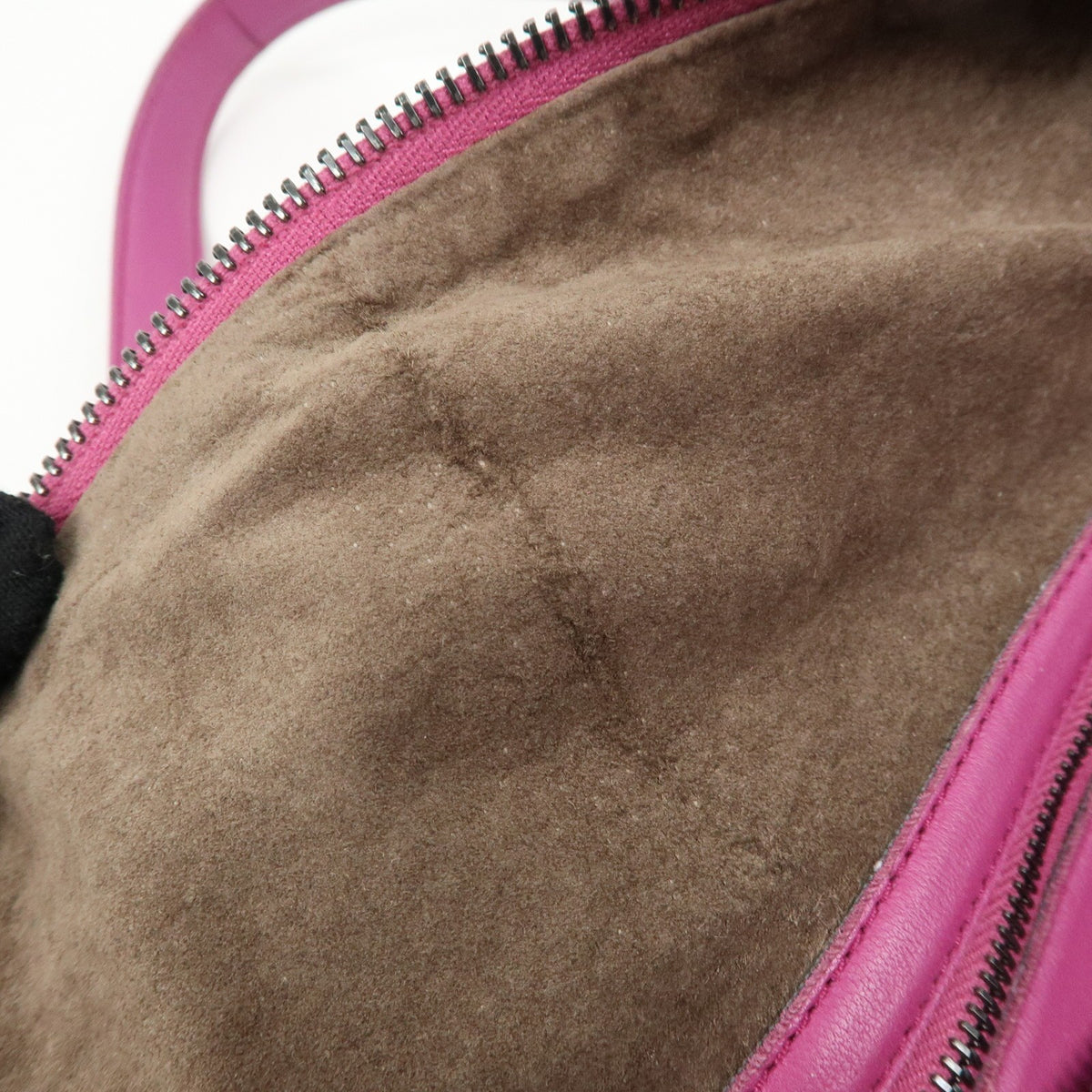 Bottega Veneta Boston Intrecciato Nappa, Pink, Leather, Handbag