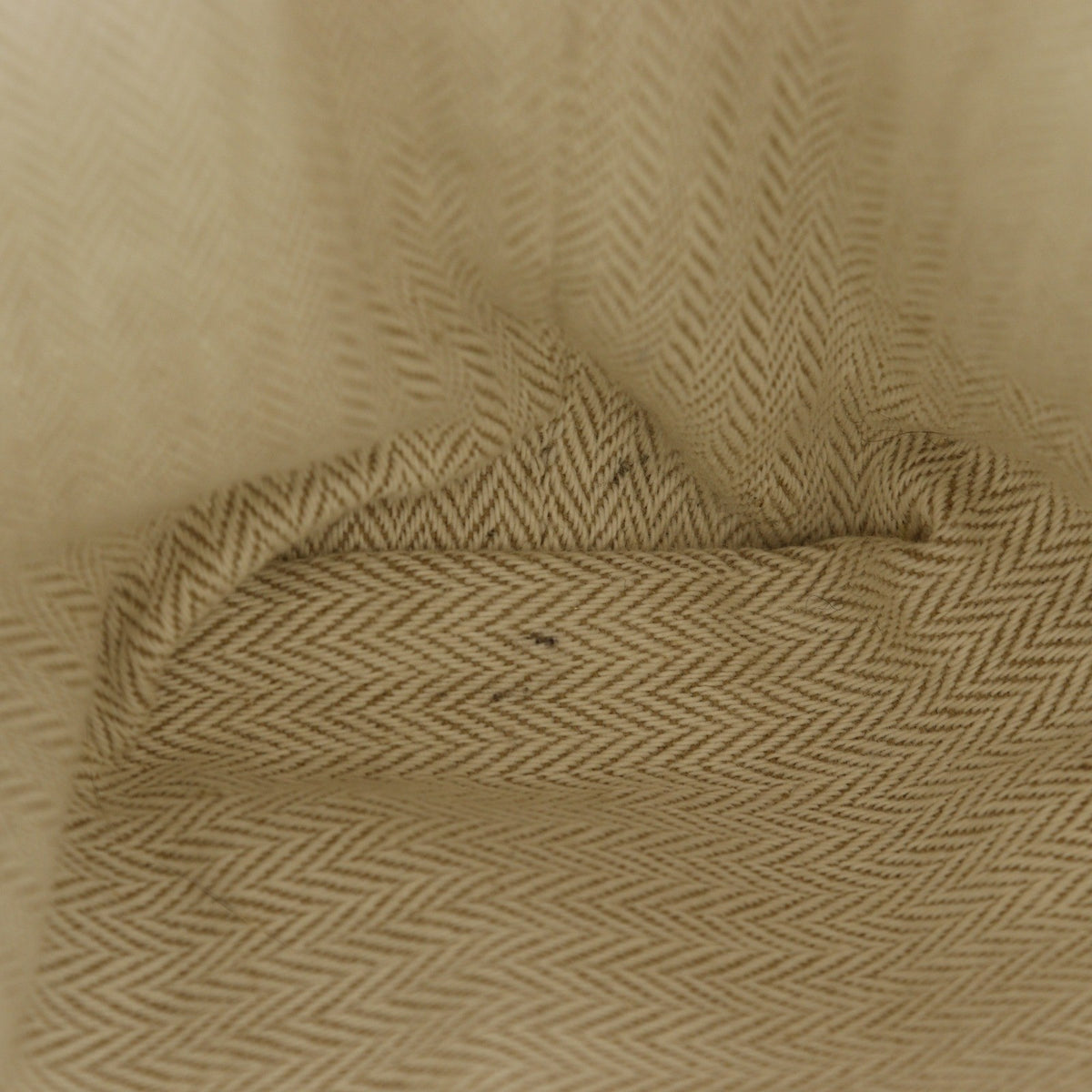 Hermes Fourbi Toile, Beige, Cotton, Clutch