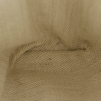 Hermes Fourbi Toile, Beige, Cotton, Clutch
