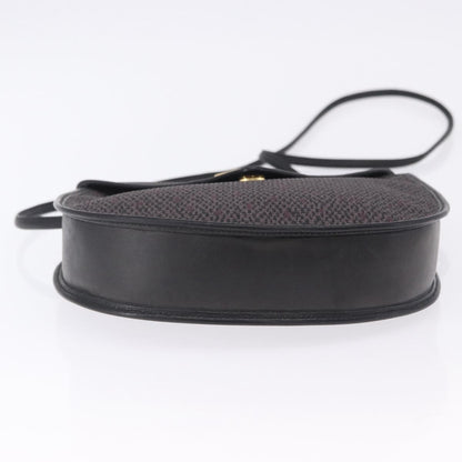 Saint Laurent Vintage Canvas, Purple, Canvas, Shoulder Bag