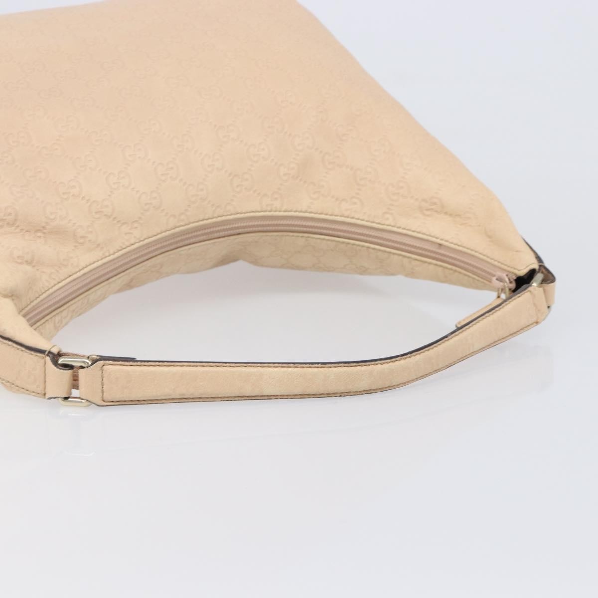 Gucci Miss GG Hobo Guccissima Leather, Pink, Canvas, Shoulder Bag