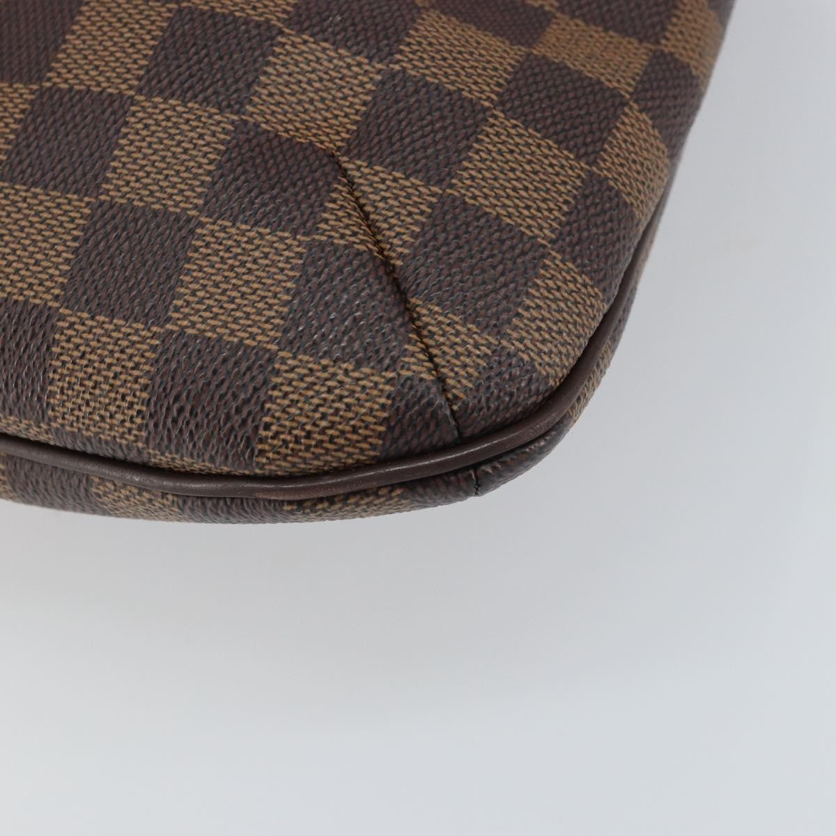 Louis Vuitton Bloomsbury Damier, Brown, Canvas, Handbag