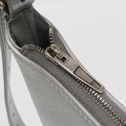 Balenciaga Mary Kate Sling Leather, Silver, Leather, Handbag