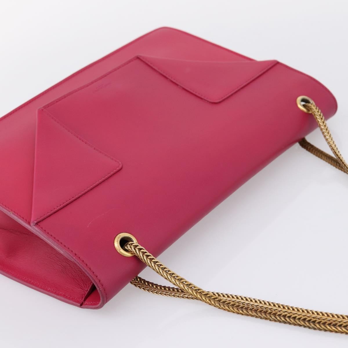 Saint Laurent Vintage Shoulder bag Leather, Pink, Leather, Shoulder Bag