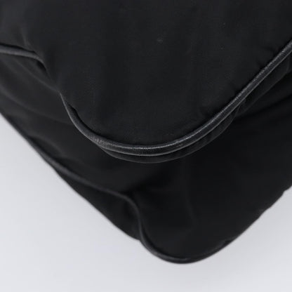 Prada Shoulder Tessuto, Black, Nylon, Shoulder Bag