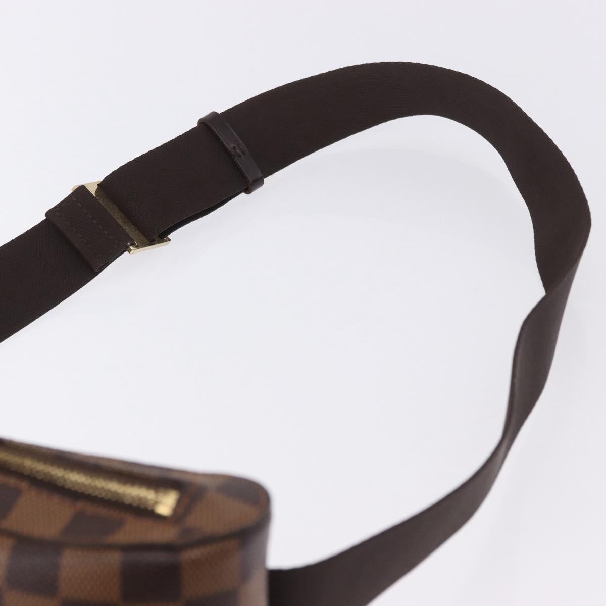 Louis Vuitton Geronimos Damier, Brown, Canvas, Clutch