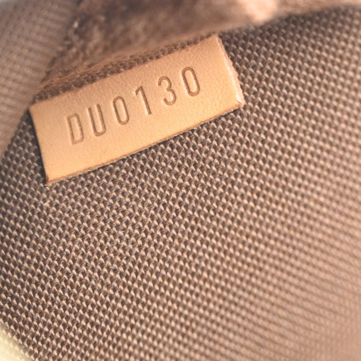Louis Vuitton Mini pochette accessoires Canvas, Brown, Leather, Clutch