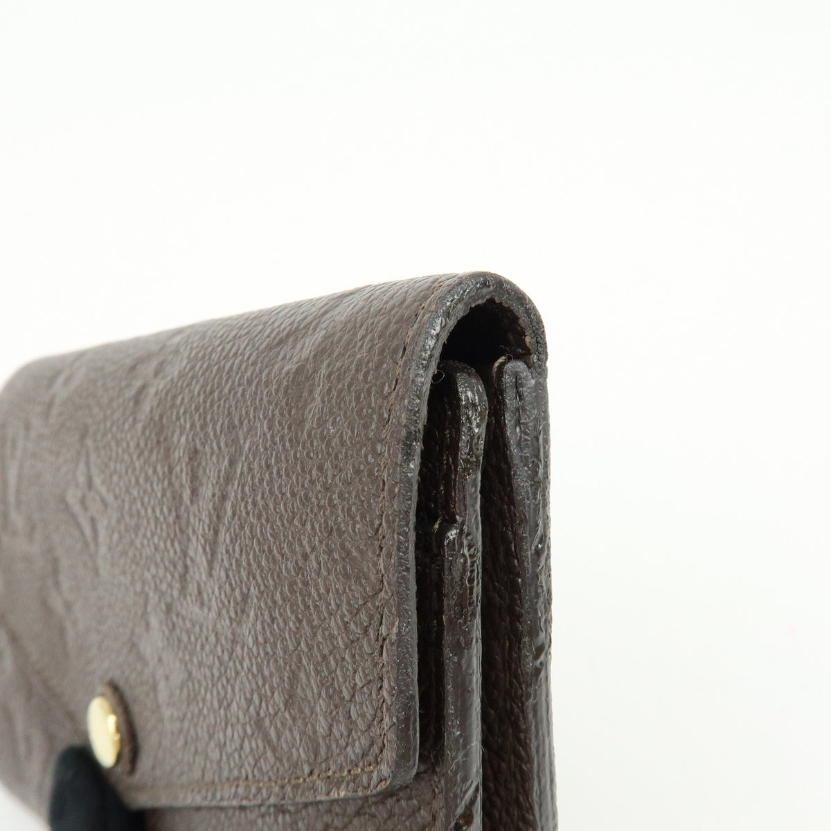 Louis Vuitton Curieuse Monogram Empreinte Leather, Brown, Leather, Wallet