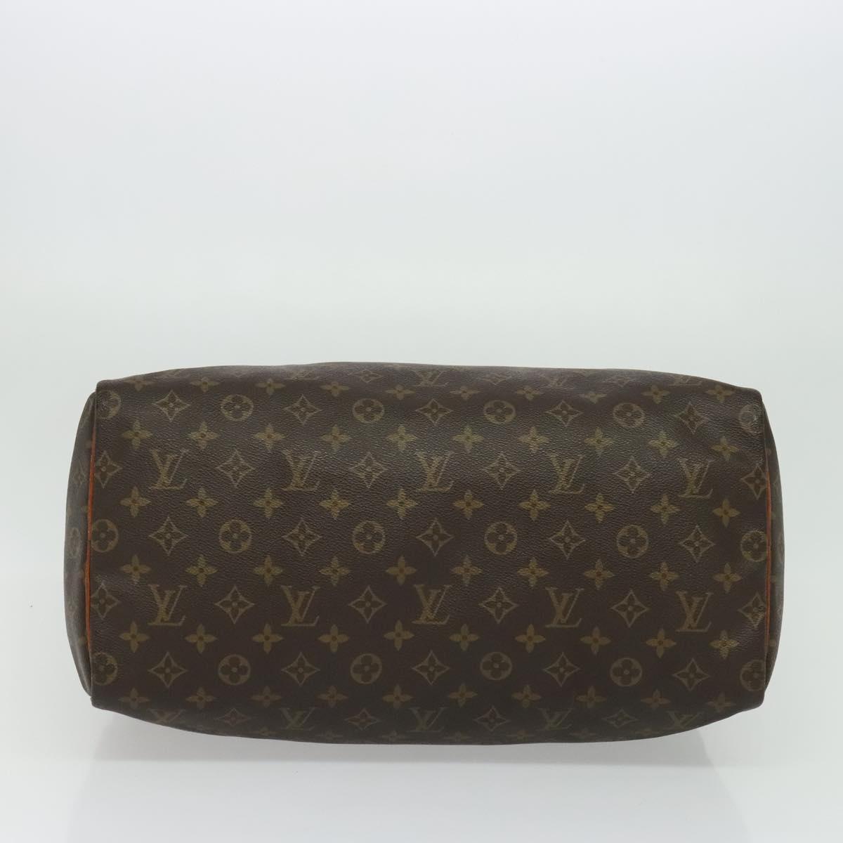 Louis Vuitton Speedy Handbag Monogram Canvas, BROWN, CANVAS, Handbag