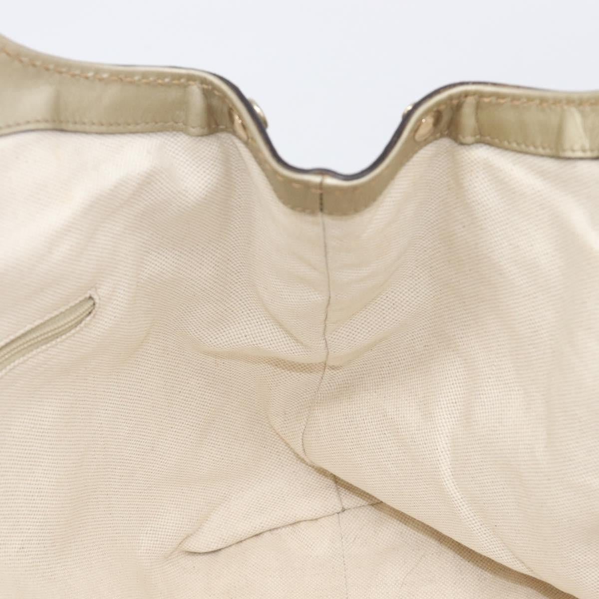 Gucci Sukey Guccissima Leather, Gold, Canvas, Tote Bag