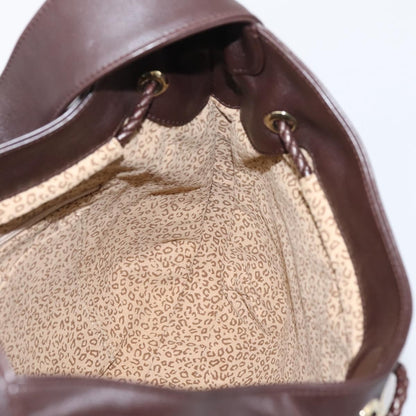Cartier Panthère Shoulder Leather, Brown, Leather, Shoulder Bag