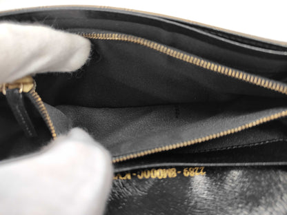 Fendi Logo Continental Leather, Beige, Canvas, Wallet