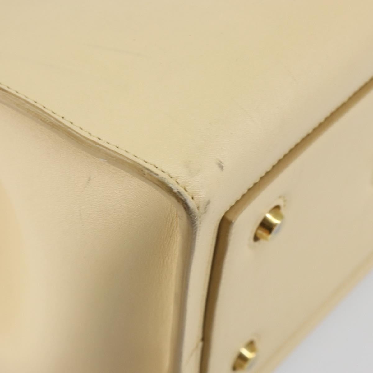 Celine Tie Tote Leather, Beige, Leather, Tote Bag