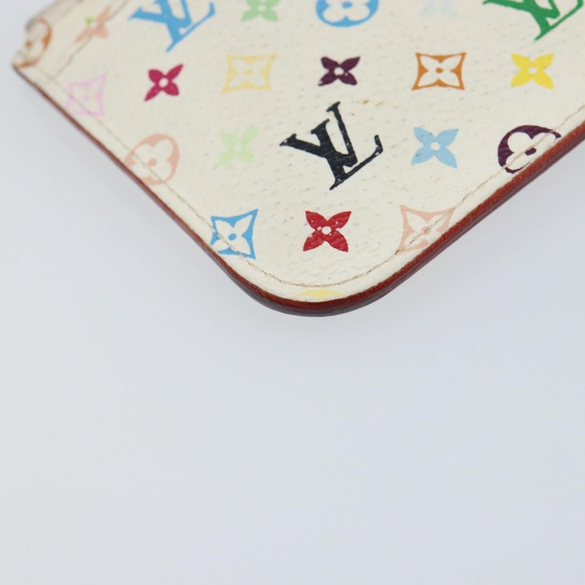 Louis Vuitton Pochette clés NM Monogram Multicolor Canvas, Multicolour, Canvas, Wallet