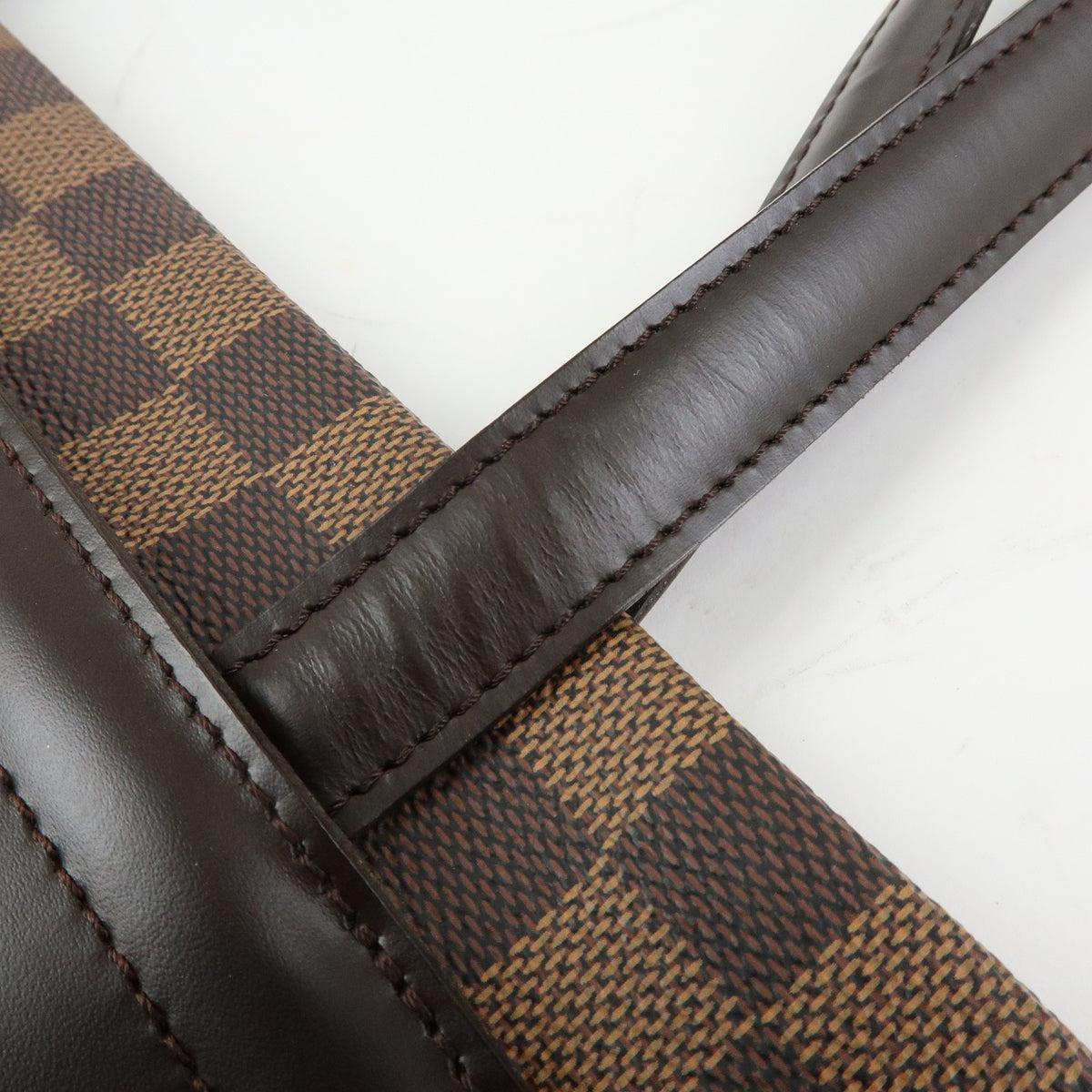 Louis Vuitton Clifton Damier, Brown, Canvas, Handbag