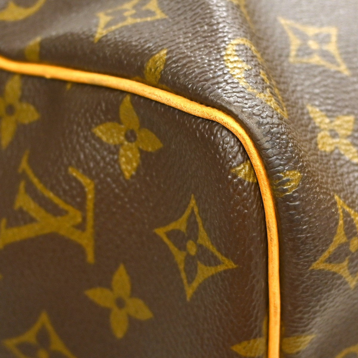 Louis Vuitton Keepall Bandoulière Monogram, Brown, Canvas, Travel Bag
