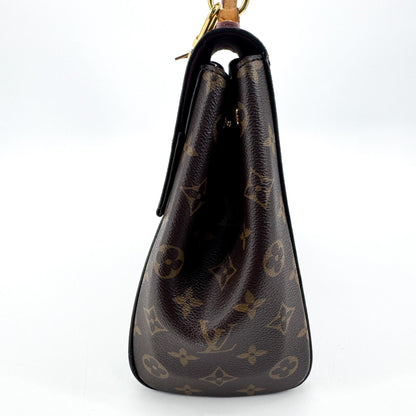 Louis Vuitton Cluny Top Handle Monogram Canvas, Brown, Canvas, Handbag