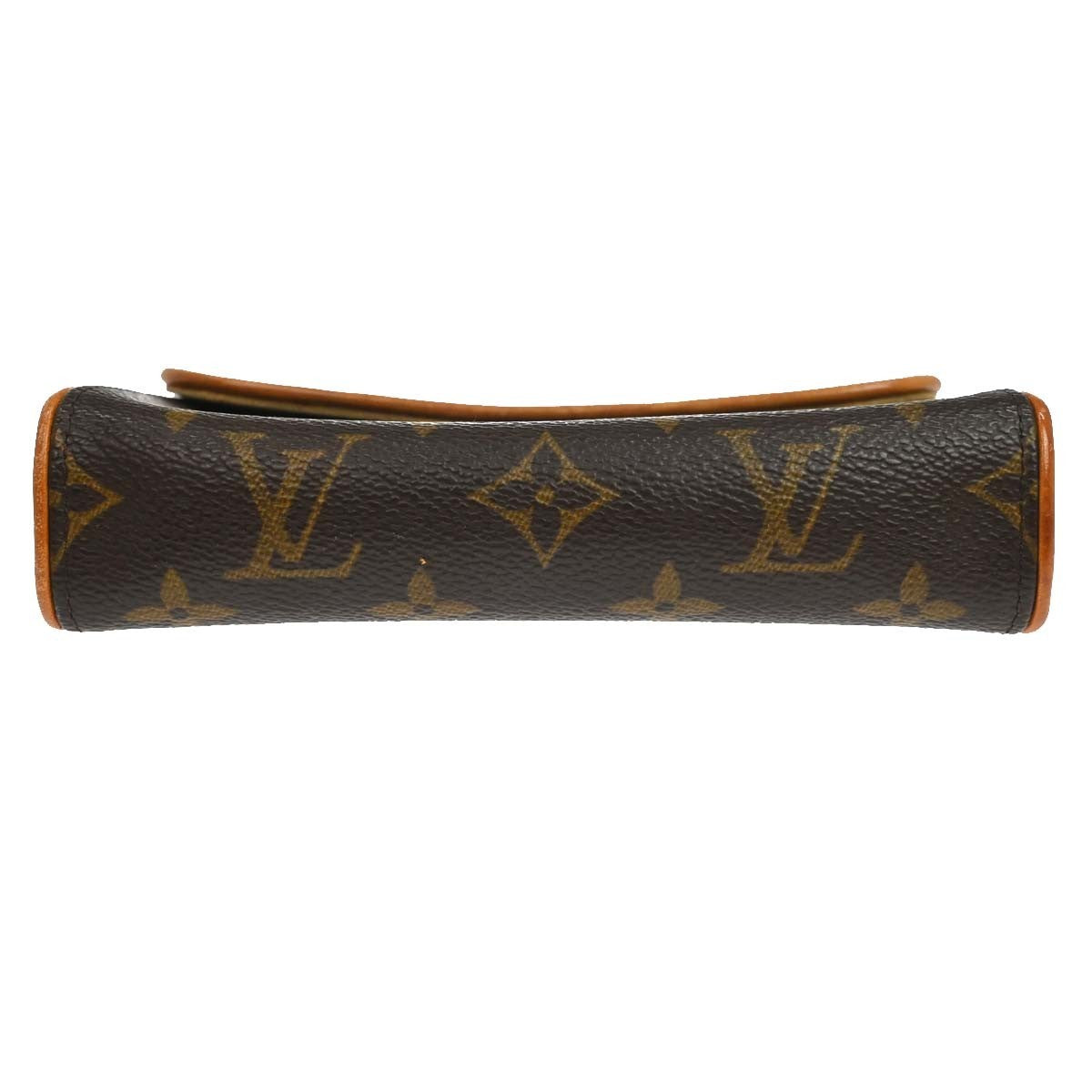 Louis Vuitton Florentine Waist Monogram Canvas, Brown, Canvas, Clutch