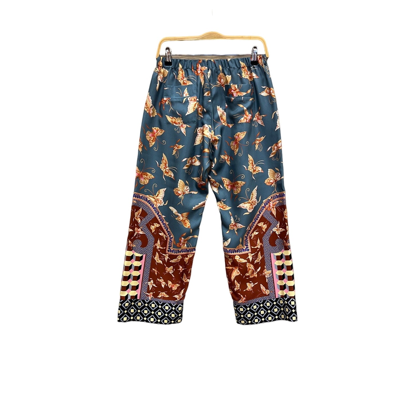 F.R.S. For Restless Sleepers Silk Printed Two-Piece Pant Set