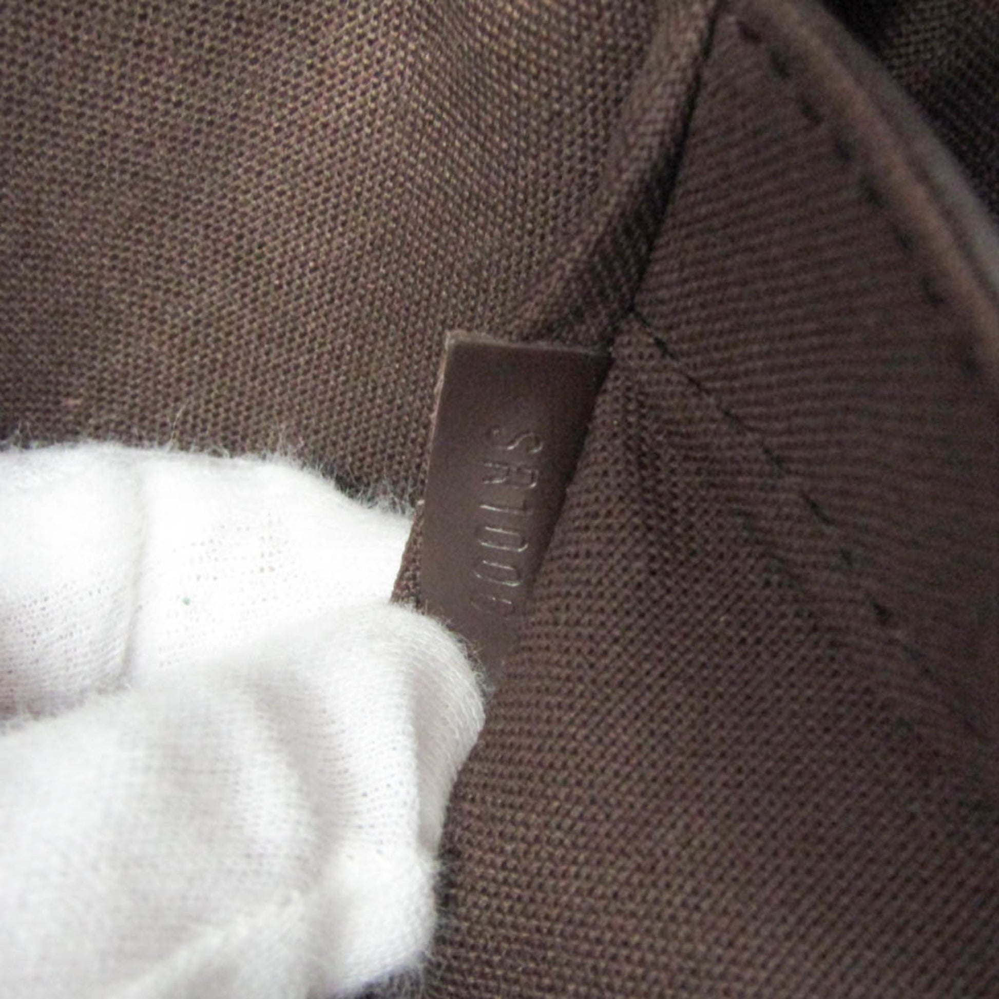 Louis Vuitton Naviglio Damier, Brown, Canvas, Shoulder Bag