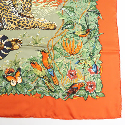 Hermes Carré 90 Silk multicolor, Multicolour, Silk, Scarf