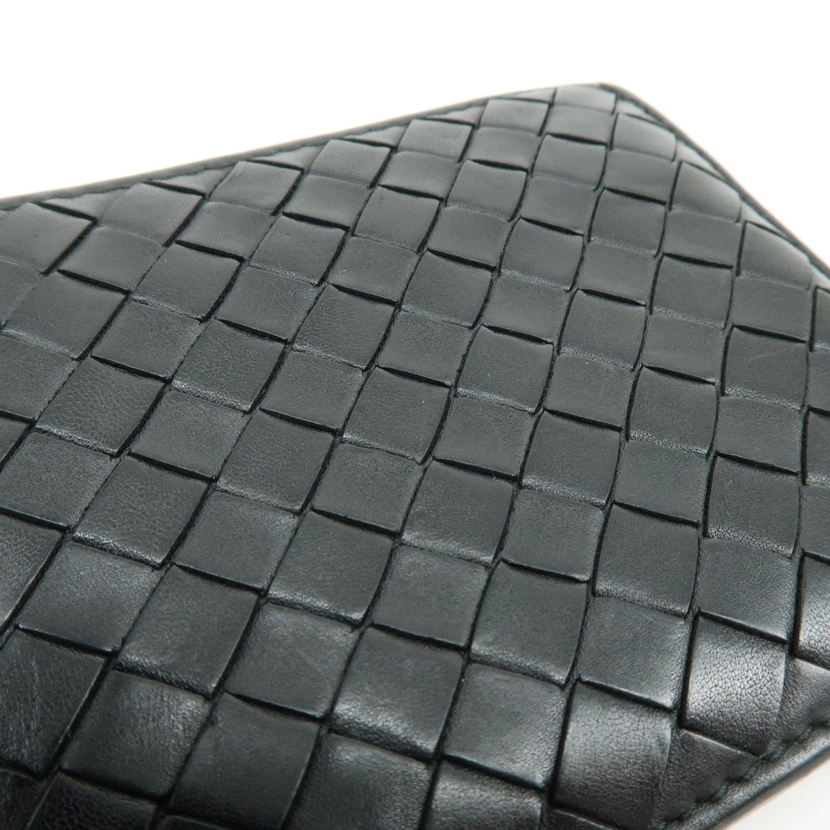 Bottega Veneta Bifold Intrecciato Nappa, Black, Leather, Wallet