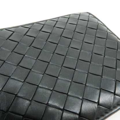 Bottega Veneta Bifold Intrecciato Nappa, Black, Leather, Wallet