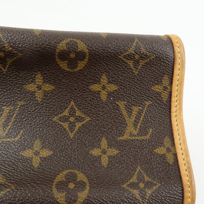 Louis Vuitton Popincourt Handle Monogram Canvas, Brown, Canvas, Handbag