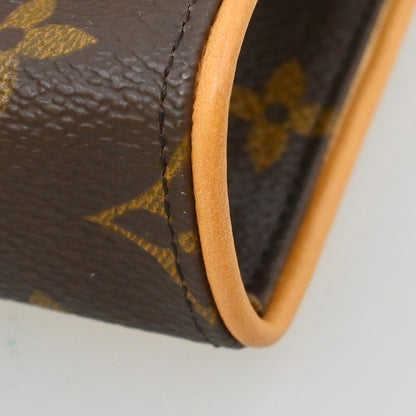 Louis Vuitton Florentine Waist Monogram Canvas, Brown, Canvas, Clutch