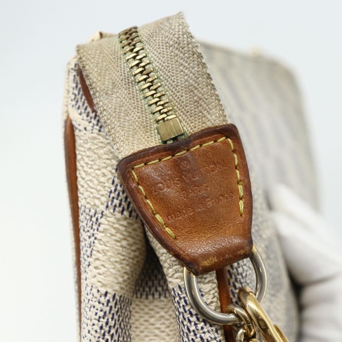 Louis Vuitton Eva Damier, Beige, Canvas, Shoulder Bag