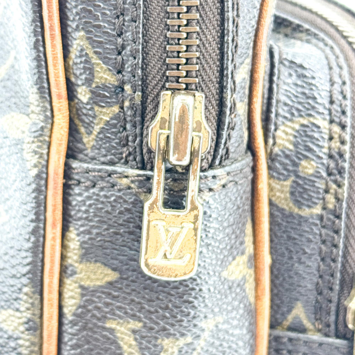 Louis Vuitton Amazone Monogram Canvas, Brown, Canvas, Handbag