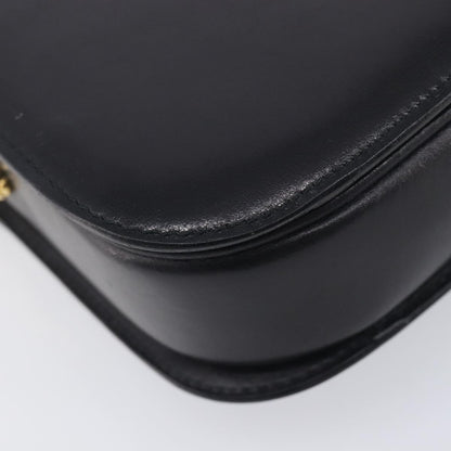 Celine Horse Carriage Leather, Black, Leather, Shoulder Bag