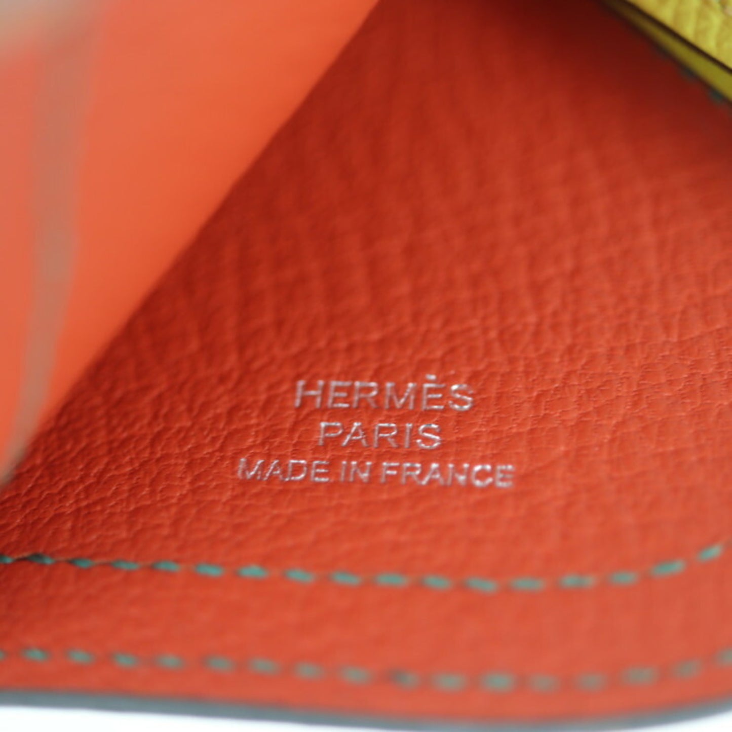 Hermès, Green, Leather, bag