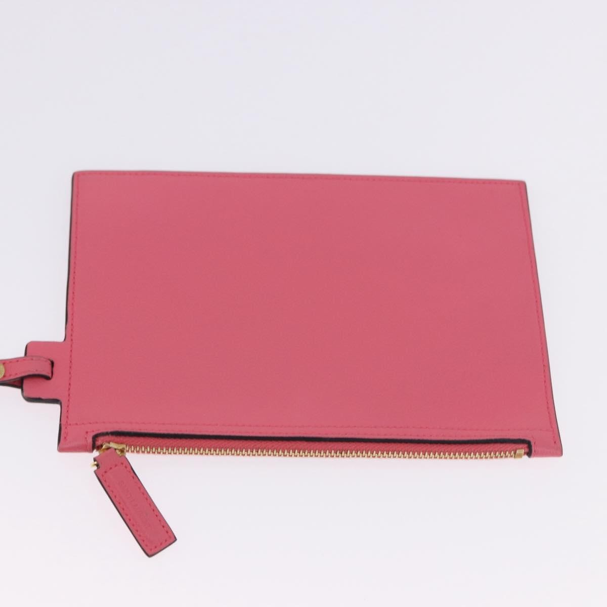 Saint Laurent Shopper Leather, Pink, Leather, Tote Bag