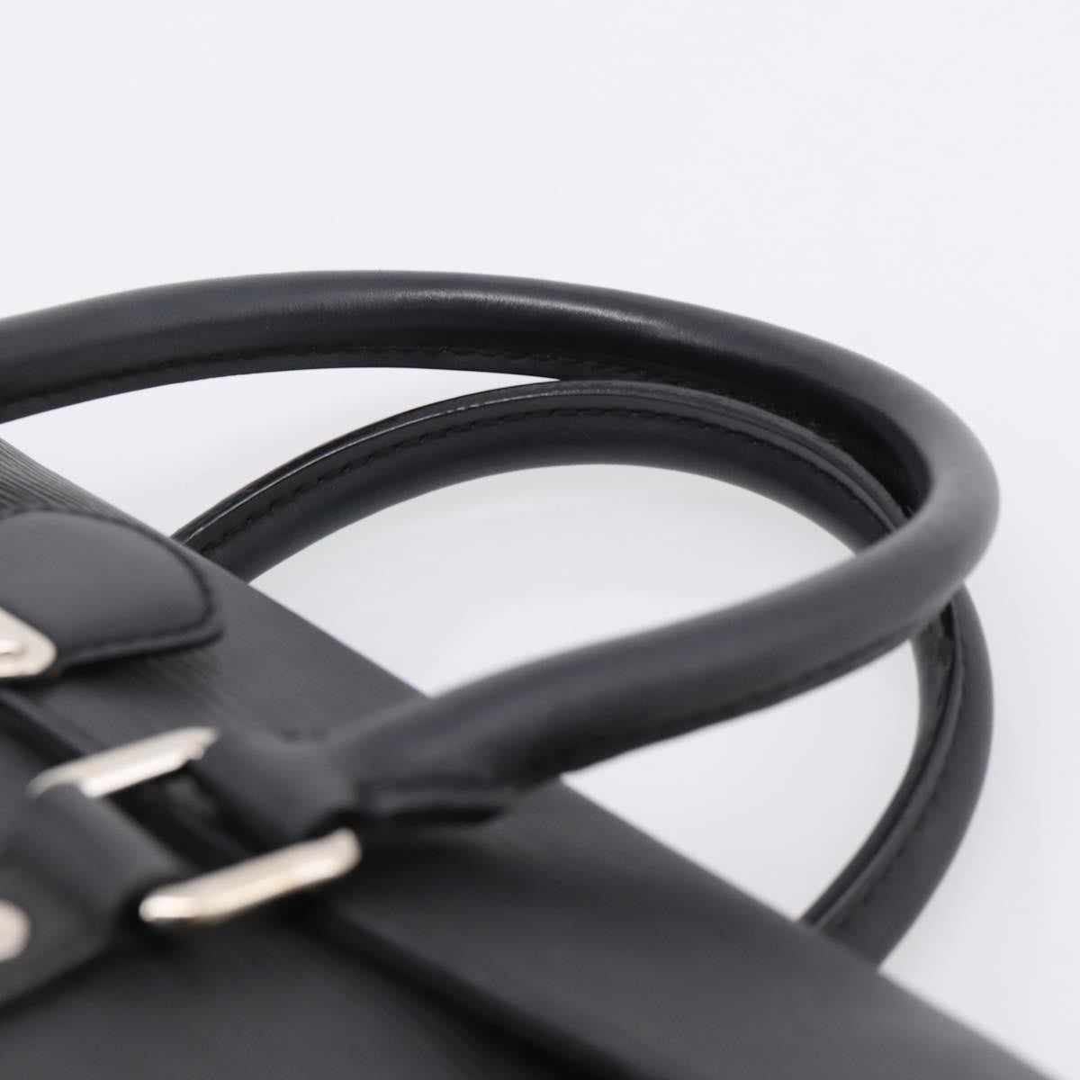 Louis Vuitton Segur Epi Leather, Black, Leather, Handbag