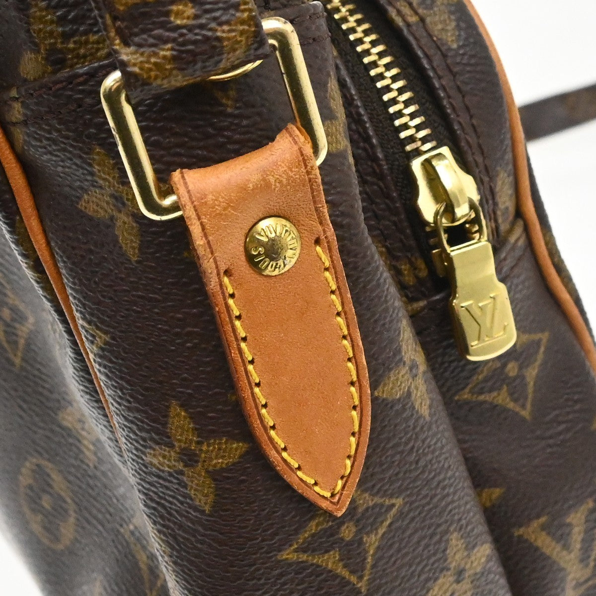 Louis Vuitton Nil Messenger Monogram Canvas, Brown, Canvas, Shoulder Bag