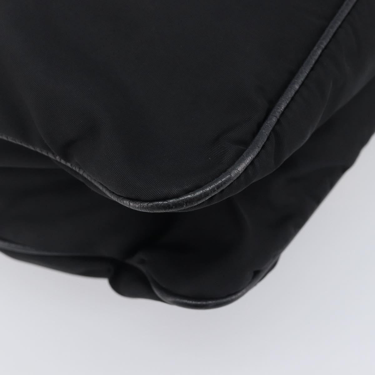 Prada Shoulder Tessuto, Black, Nylon, Shoulder Bag