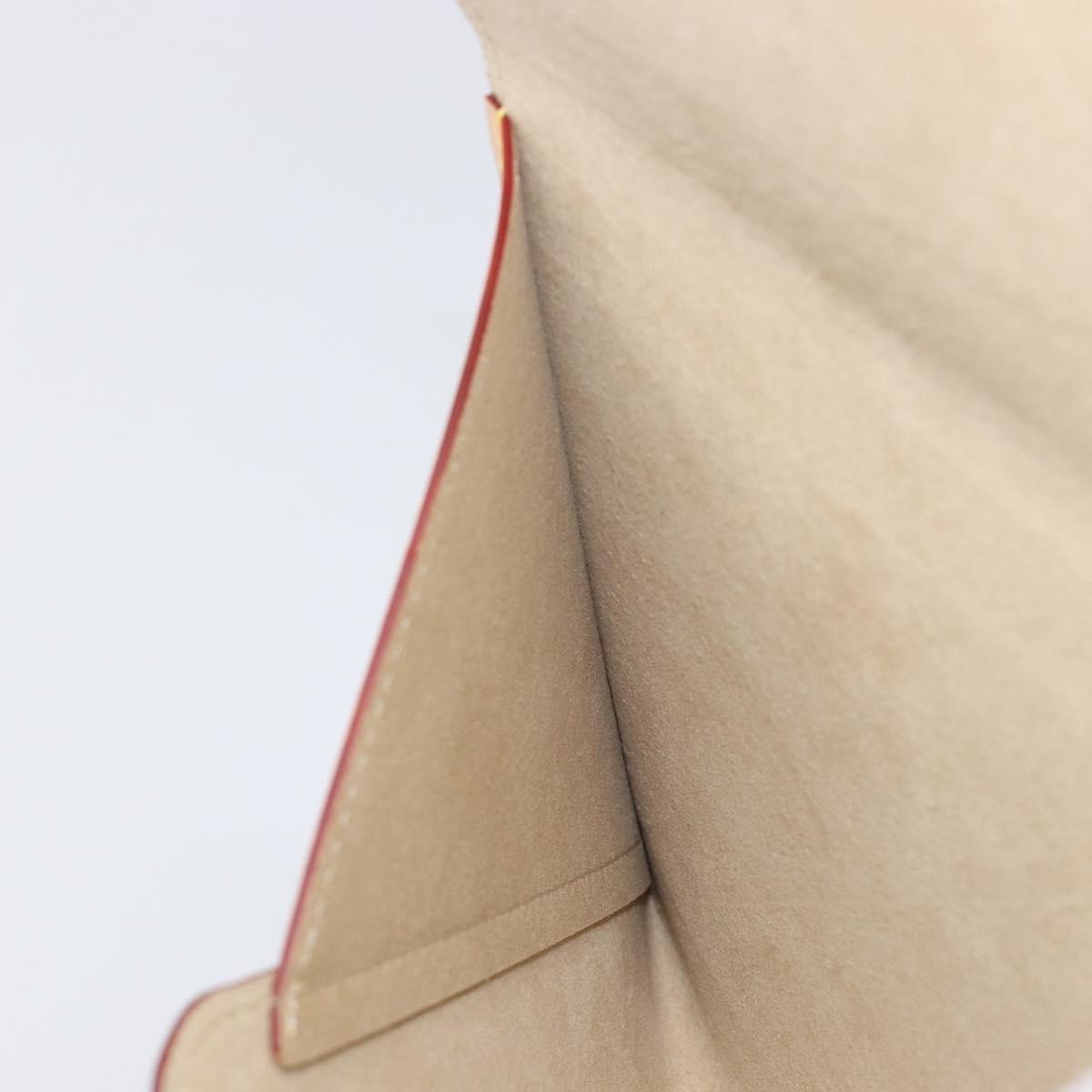 Louis Vuitton Rivets Envelope Clutch Leather, Beige, Leather, Clutch