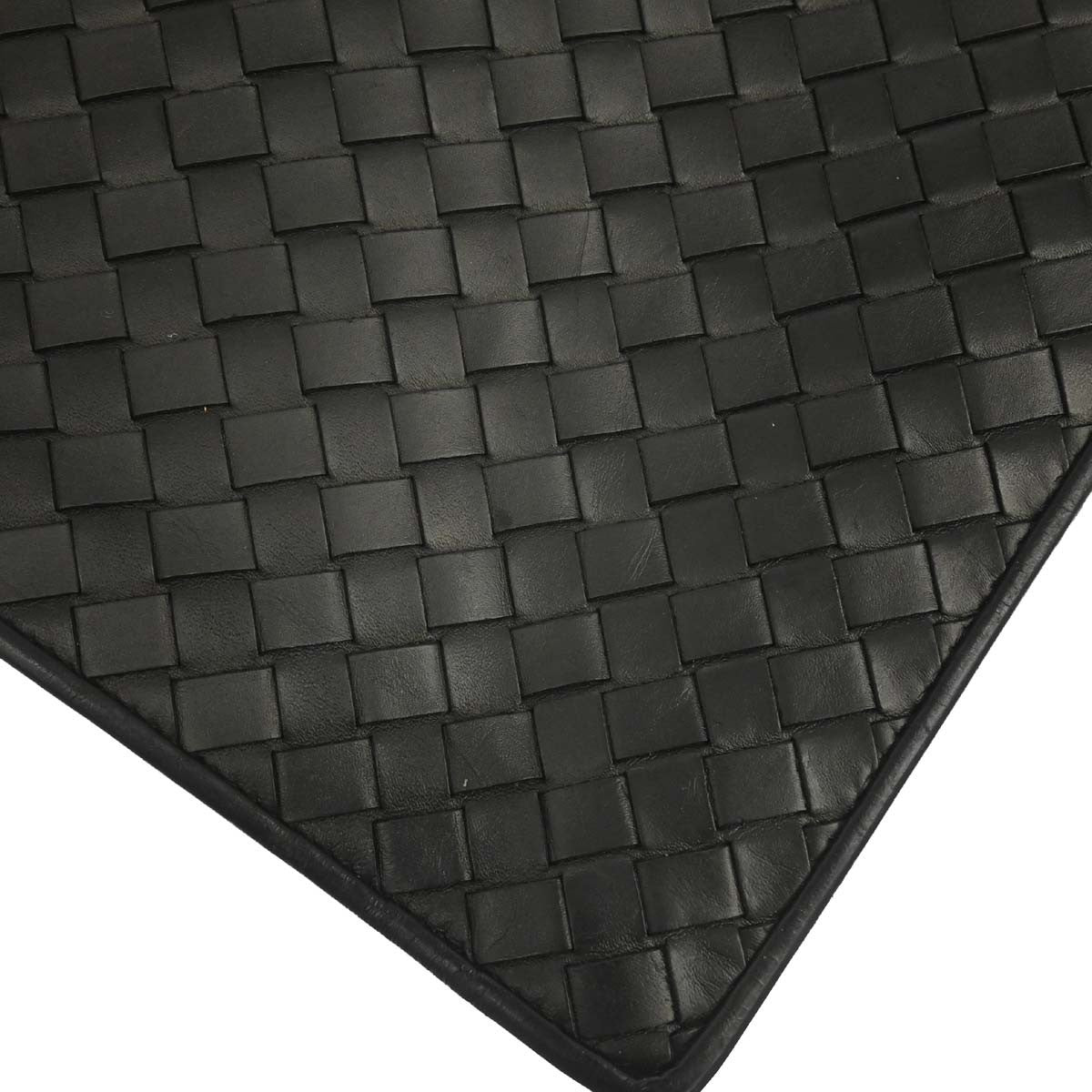 Bottega Veneta Top Zip Intrecciato Nappa, Black, Leather, Briefcase