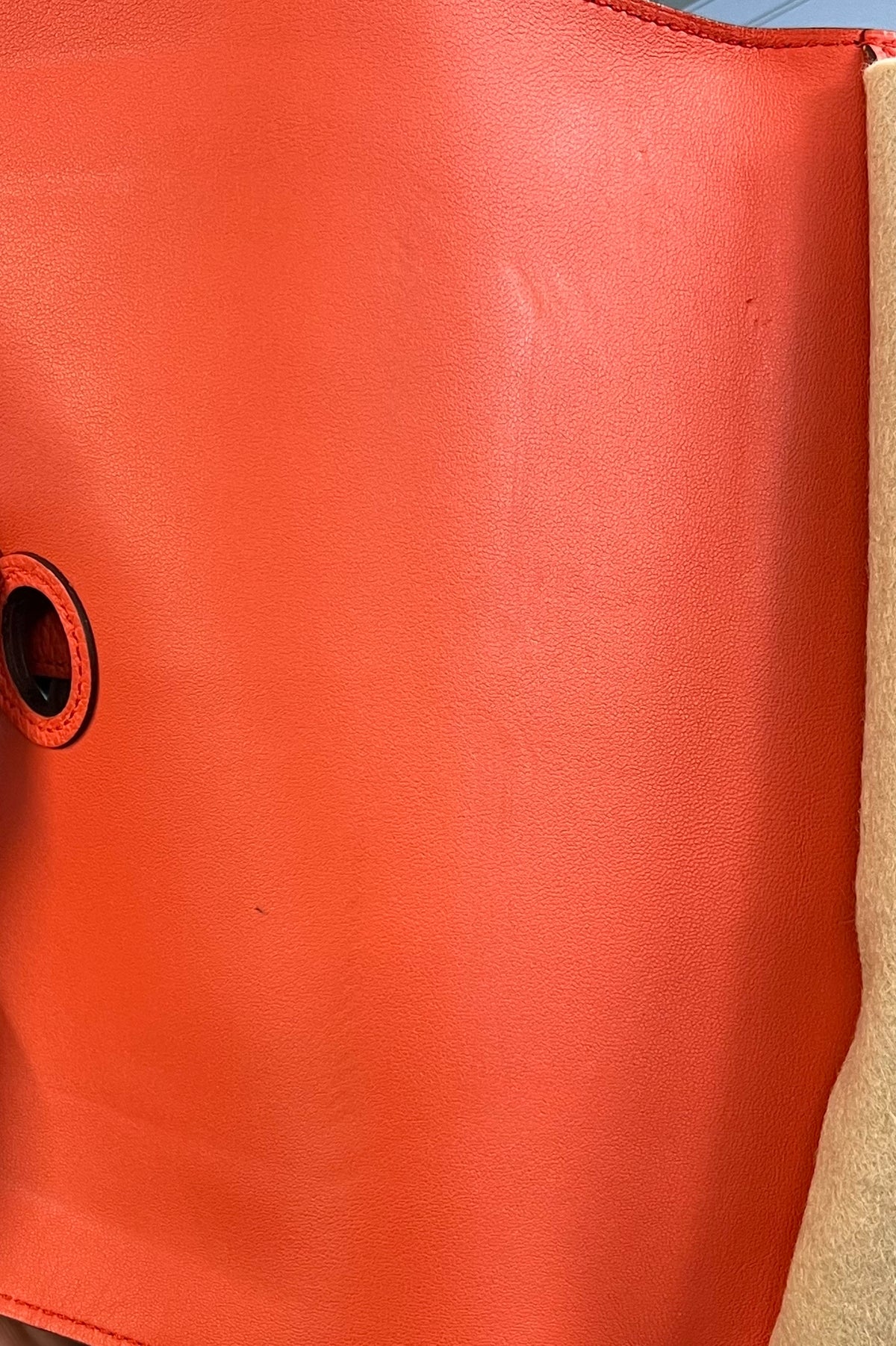 Hermes Dogon Duo Combined Leather, Orange, Leather, Wallet