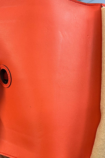 Hermes Dogon Duo Combined Leather, Orange, Leather, Wallet