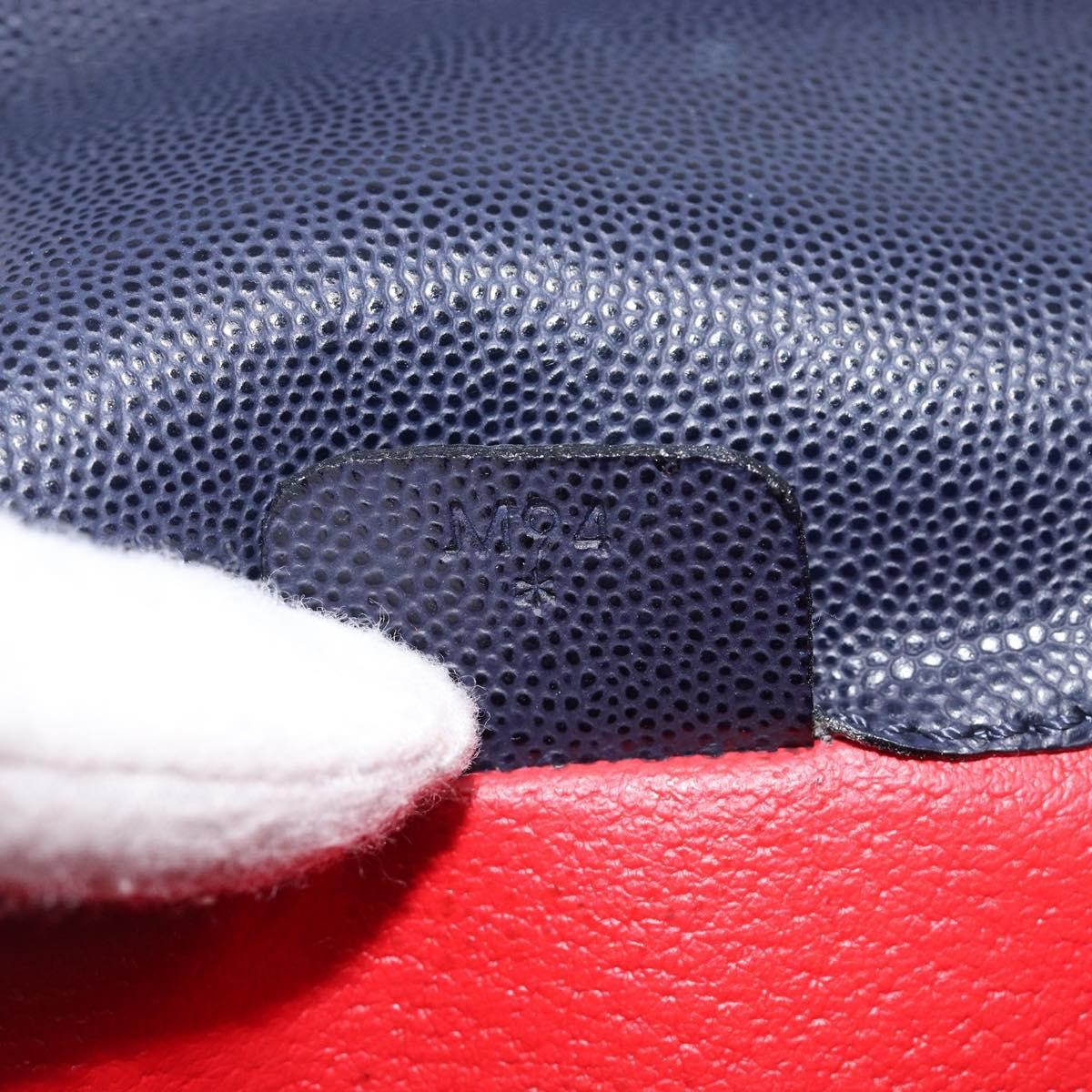 Celine Handbag Leather, Navy, Leather, Handbag
