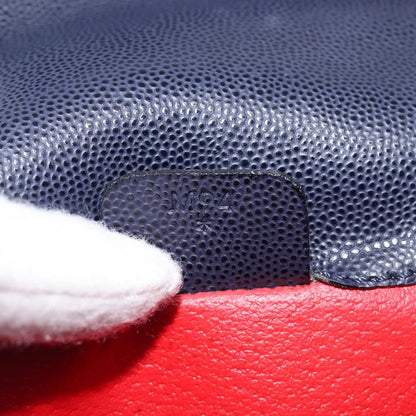 Celine Handbag Leather, Navy, Leather, Handbag