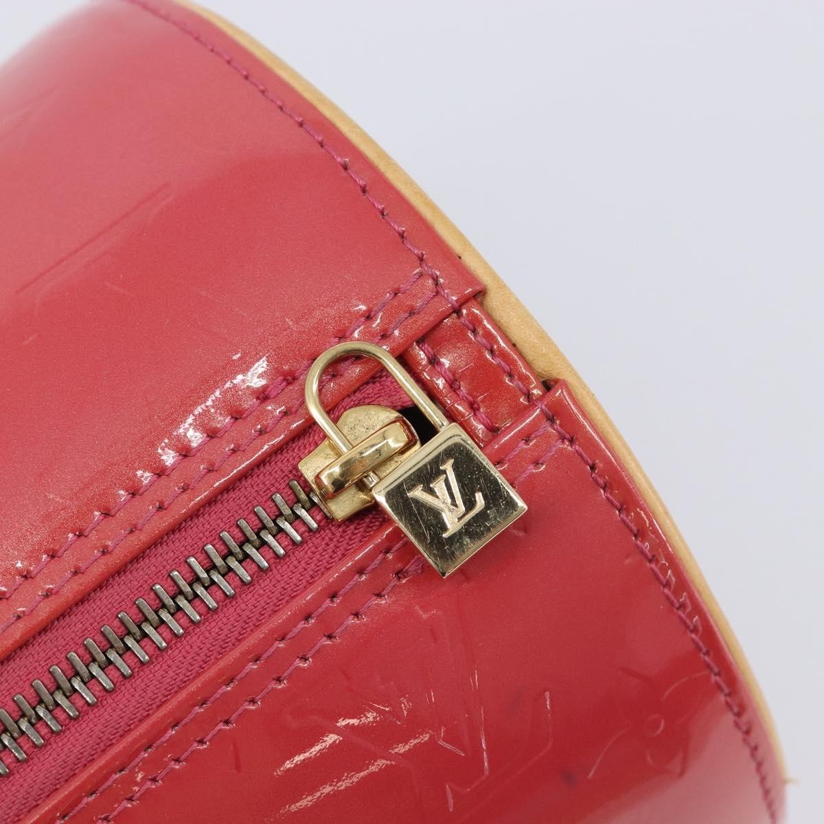 Louis Vuitton Bedford Monogram Vernis, Pink, Patent Leather, Handbag
