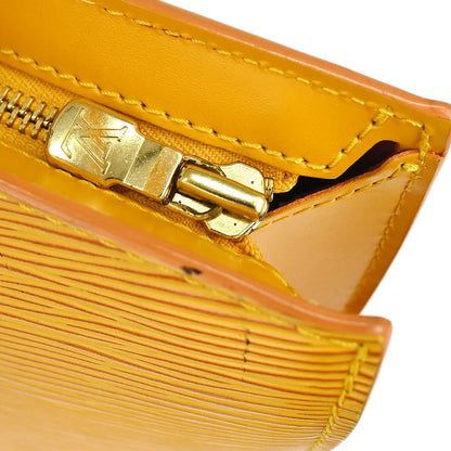 Louis Vuitton Saint Jacques Epi Leather, Yellow, Leather, Shoulder Bag