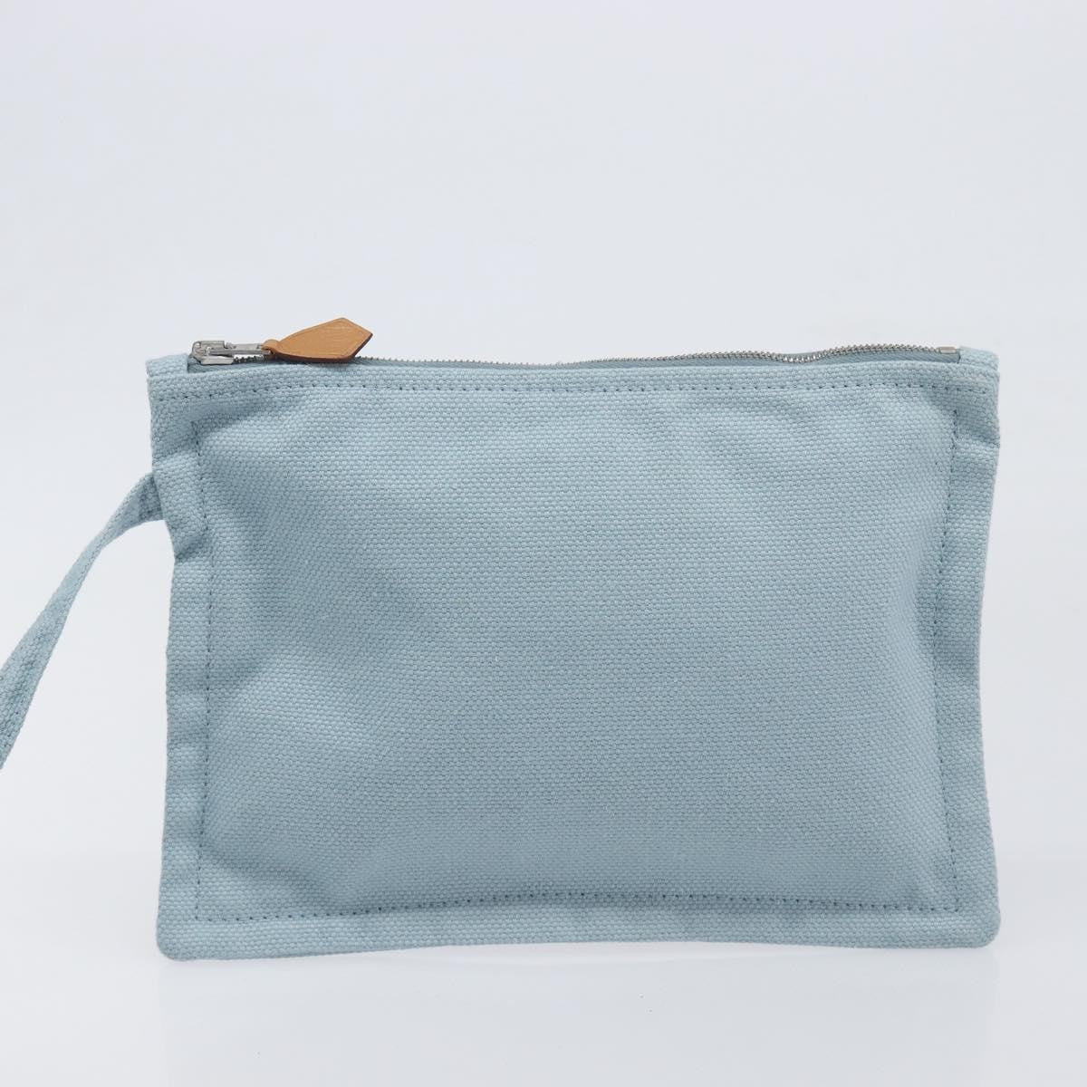 Hermes Bora Bora Toile, Blue, Canvas, Tote Bag