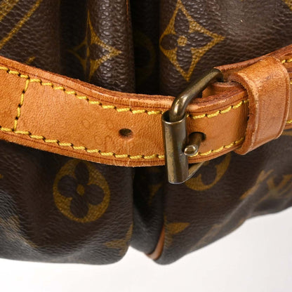 Louis Vuitton Saumur Monogram Canvas, Brown, Canvas, Shoulder Bag