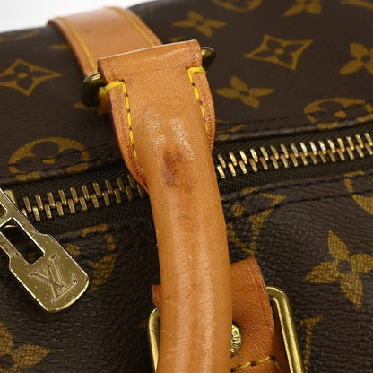 Louis Vuitton Keepall Bandouliere Monogram Canvas, Brown, Canvas, Travel Bag
