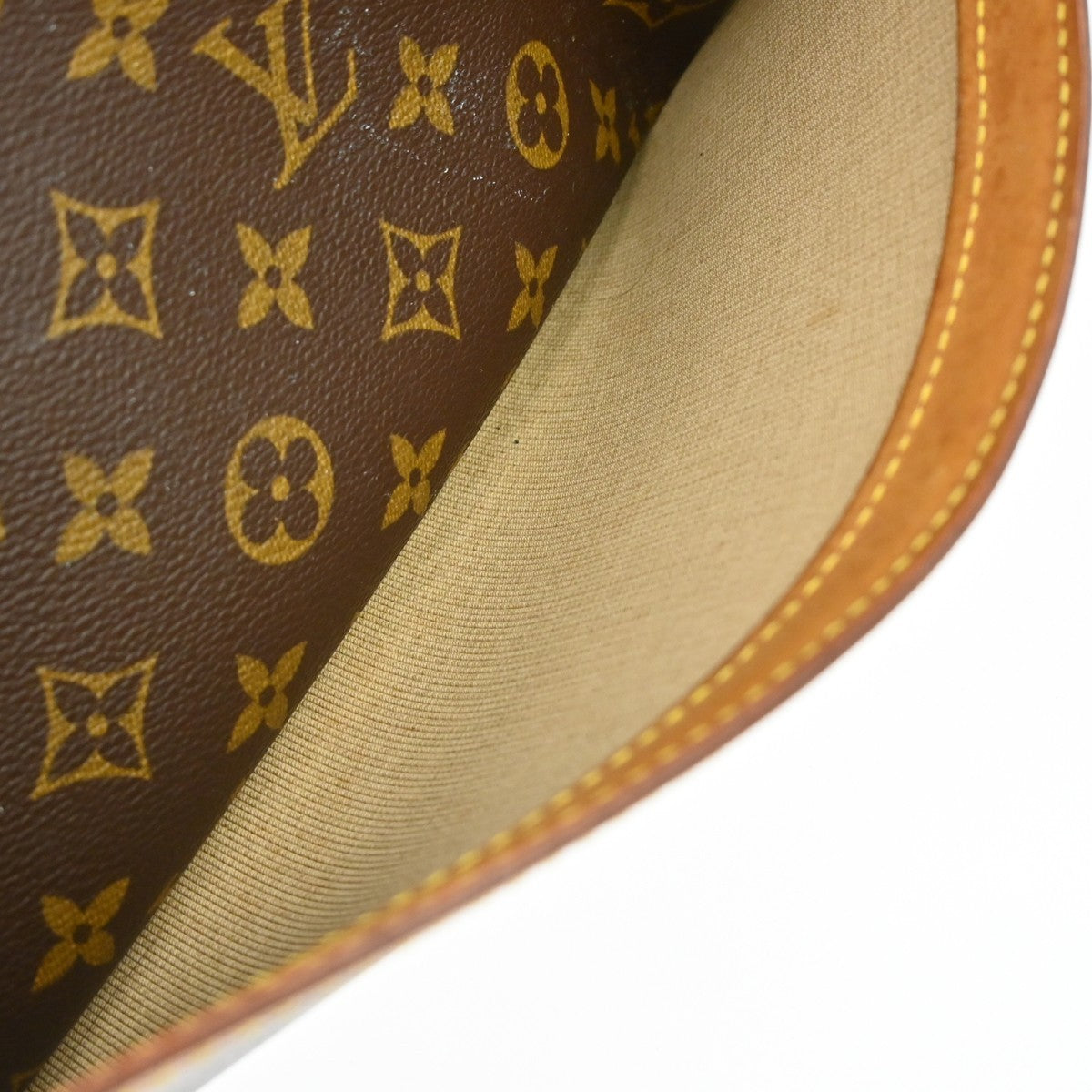 Louis Vuitton Reporter Monogram, Brown, Canvas, Shoulder Bag